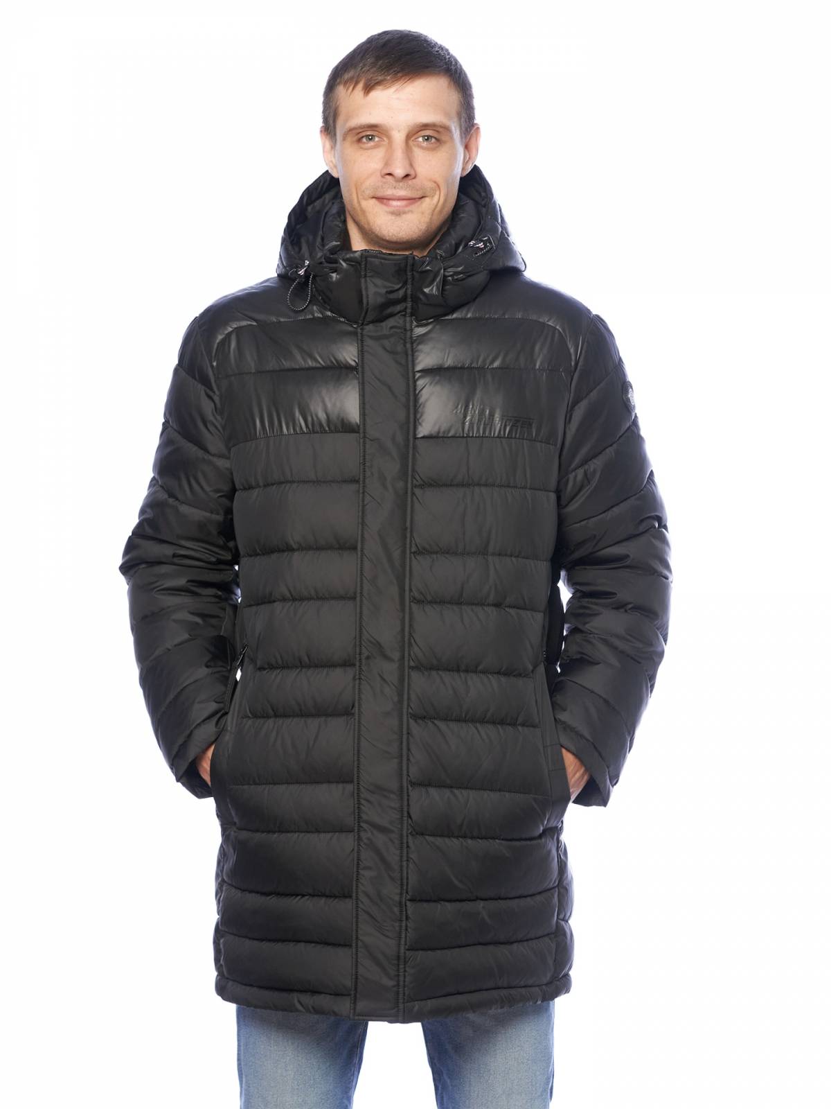 Зимняя куртка мужская Zero Frozen 4205 черная 48 RU