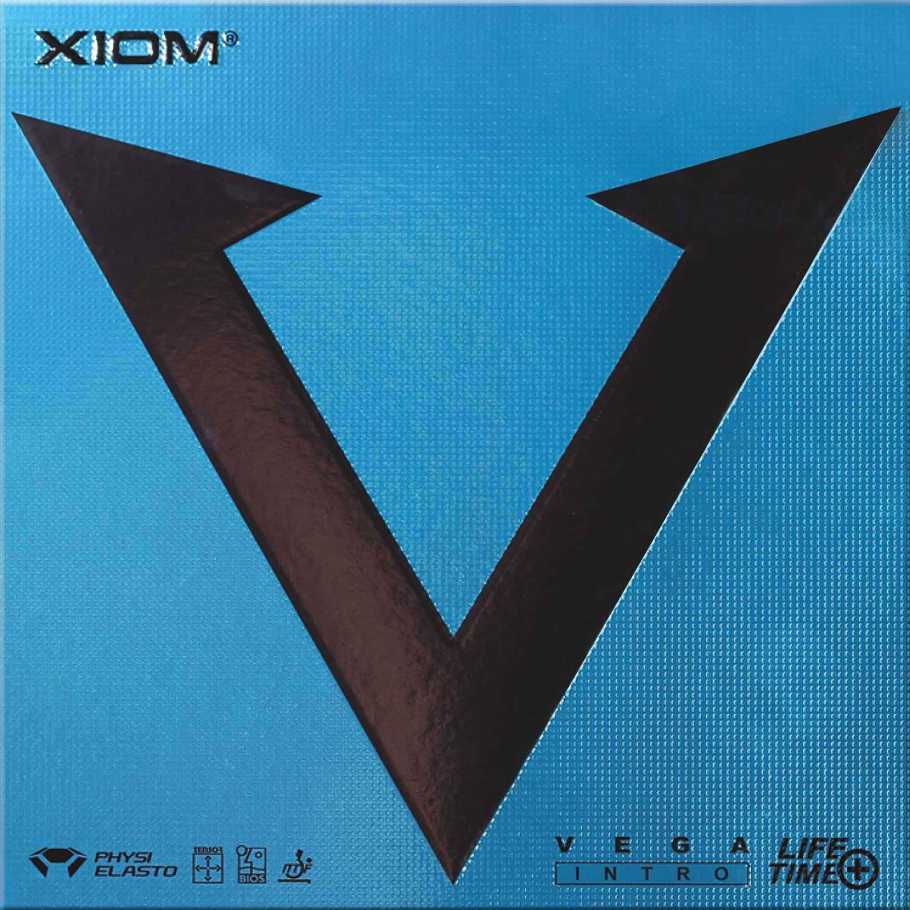 Накладка для настольного тенниса XIOM Vega Intro, Black, 2.0