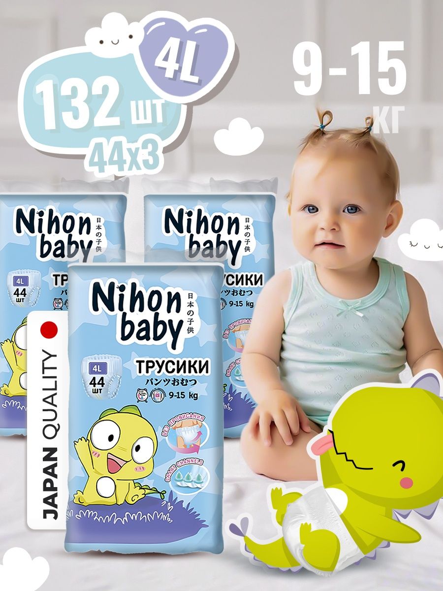 Подгузники Nihon baby 4810703155701_3