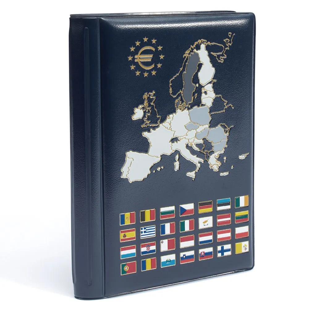 

Альбом для монет Leuchtturm 330102 Numis Pocket Euro на 12 наборов монет евро, Синий