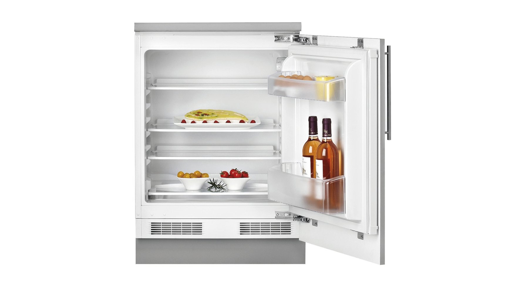 Встраиваемый холодильник TEKA TKI3 145 D серебристый