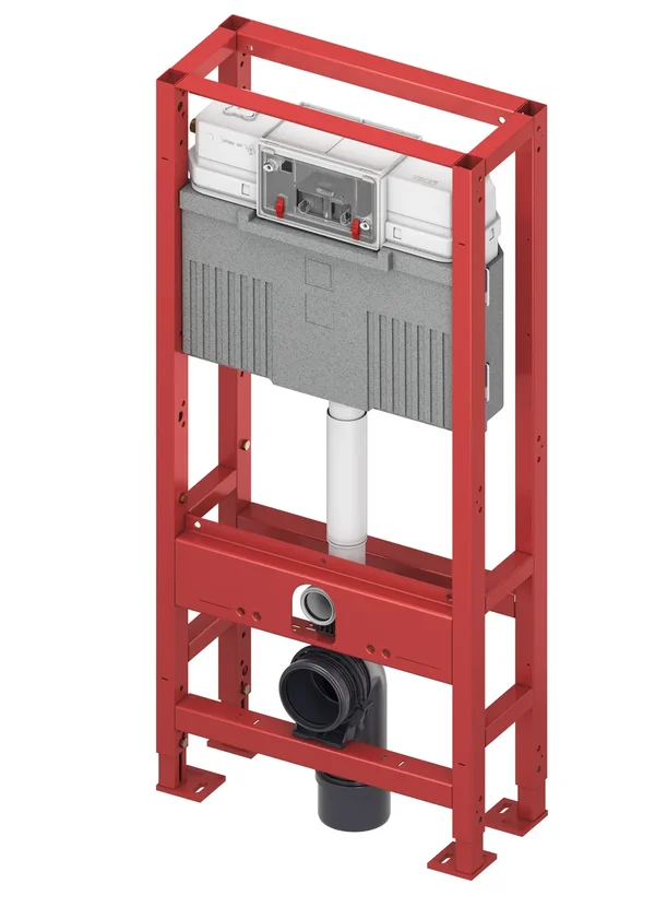 Модуль унитаза TECEconstruct со сливным бачком Uni высота 1120 мм 9500393 монтажная рама для подвесного унитаза aquatek
