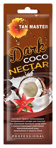 

Крем для загара в солярии Tan Master Dark Coco Nectar 15 мл