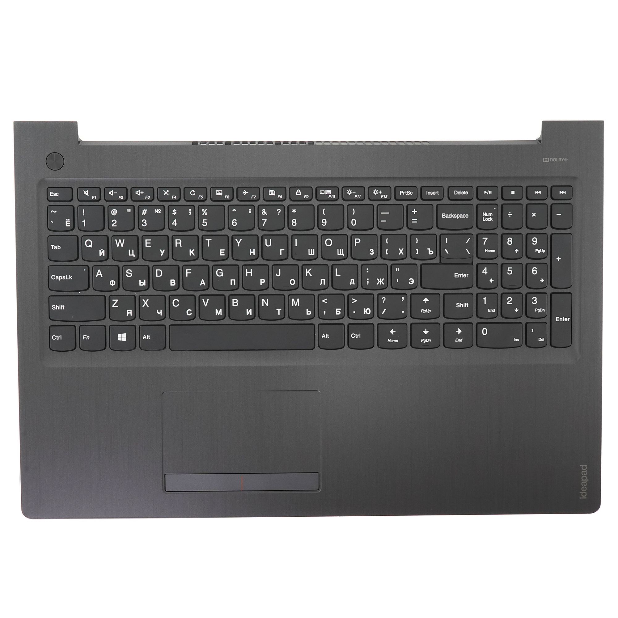 

Клавиатура для ноутбука Lenovo 310-15ISK черная c топкейсом, 5CB0L35825