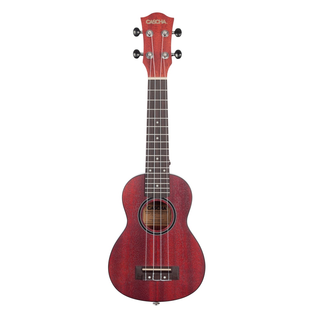 

HH-2263 Mahogany Series Укулеле , с чехлом, красный, Cascha