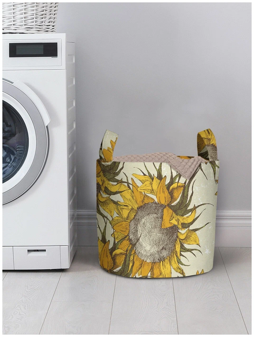 

gaba_30886_S Корзина для хранения вещей 35x35 см, Бежевый;желтый