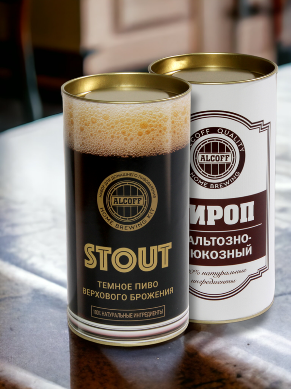 Набор для домашнего пива STOUT темное, 3,2 кг