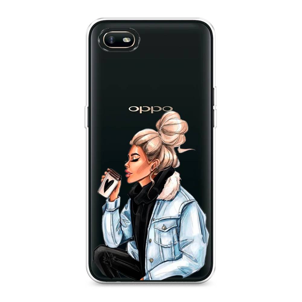 

Чехол Awog на Oppo A1k "Cute girl", Разноцветный, 252150-7