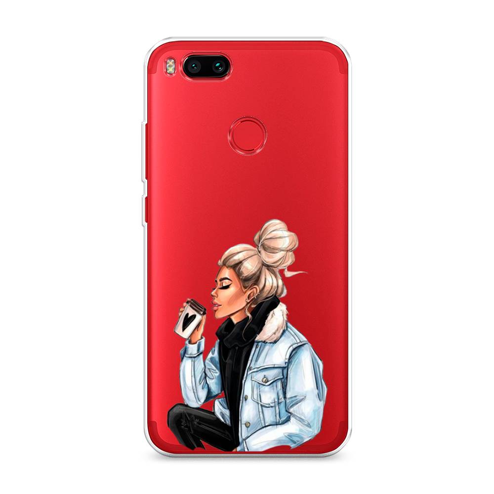 

Чехол Awog на Xiaomi Mi A1 "Cute girl", Разноцветный, 32650-7