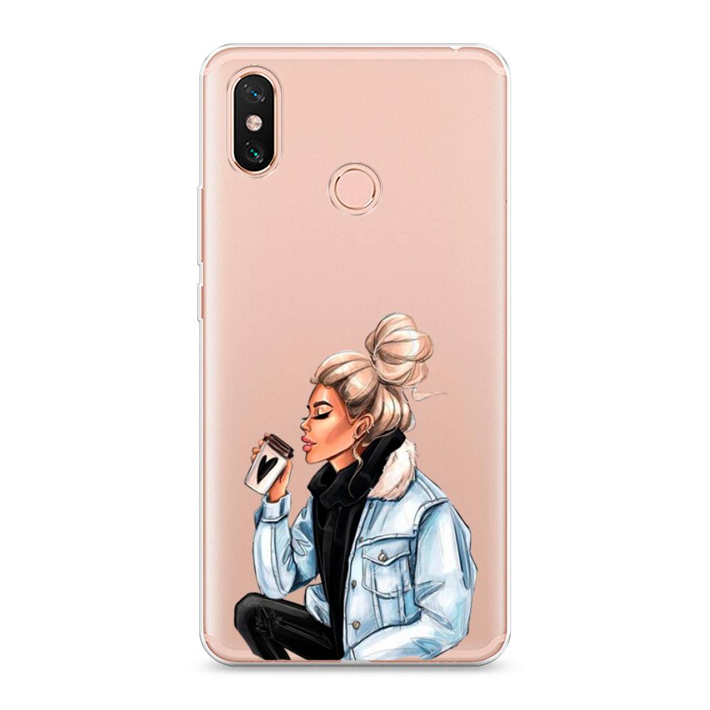 

Чехол Awog на Xiaomi Mi Max 3 "Cute girl", Разноцветный, 34350-7