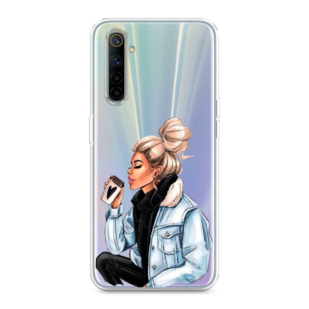

Чехол Awog на Realme 6 "Cute girl", Разноцветный, 252750-7