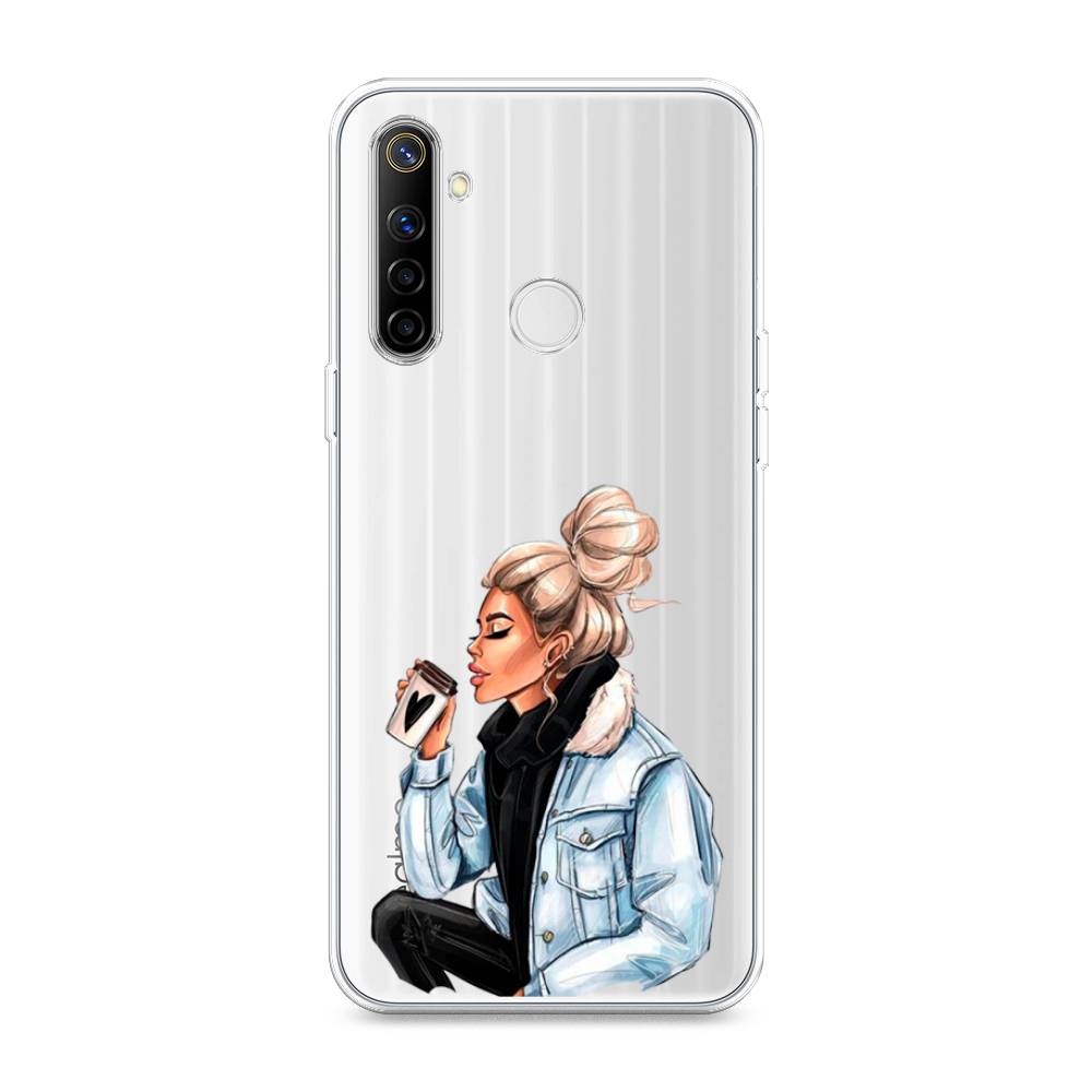 

Чехол Awog на Realme 6i "Cute girl", Разноцветный, 252950-7