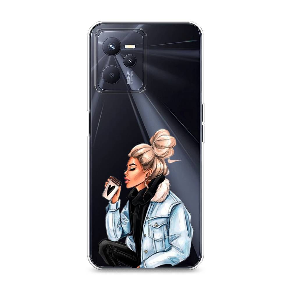 

Чехол Awog на Realme C35 "Cute girl", Разноцветный, 259250-7