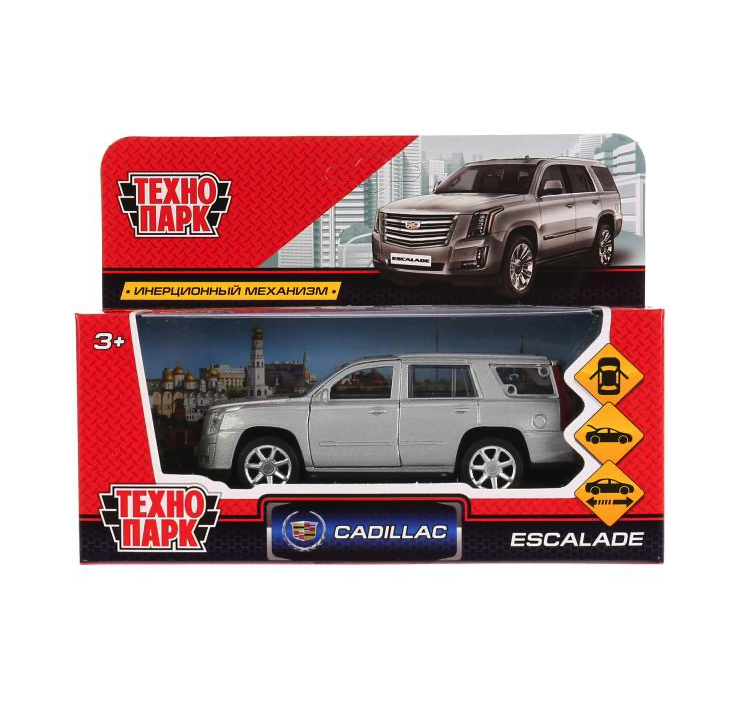 

Машина Cadillac Escalade SL Технопарк 12 см, Серебристый