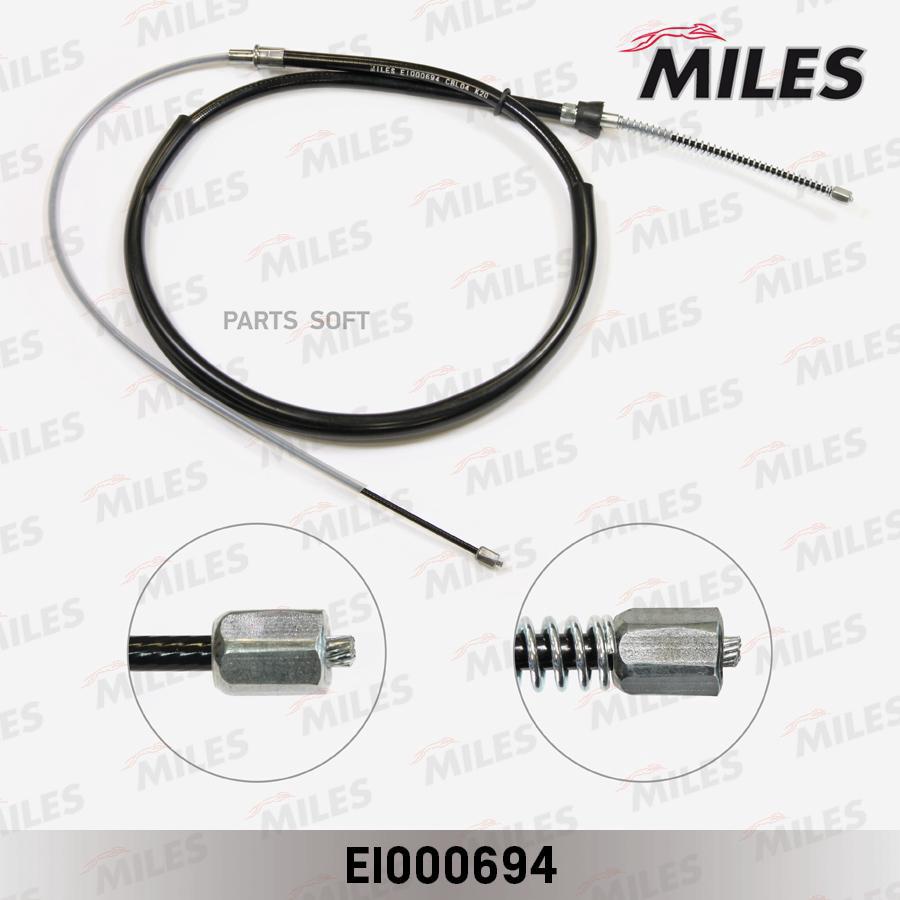 

MILES Трос стояночного тормоза MILES EI000694