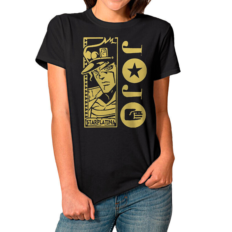

Футболка женская Dream Shirts аниме Jojo Bizarre Adventure 10002751 черная XS, аниме Jojo Bizarre Adventure 10002751