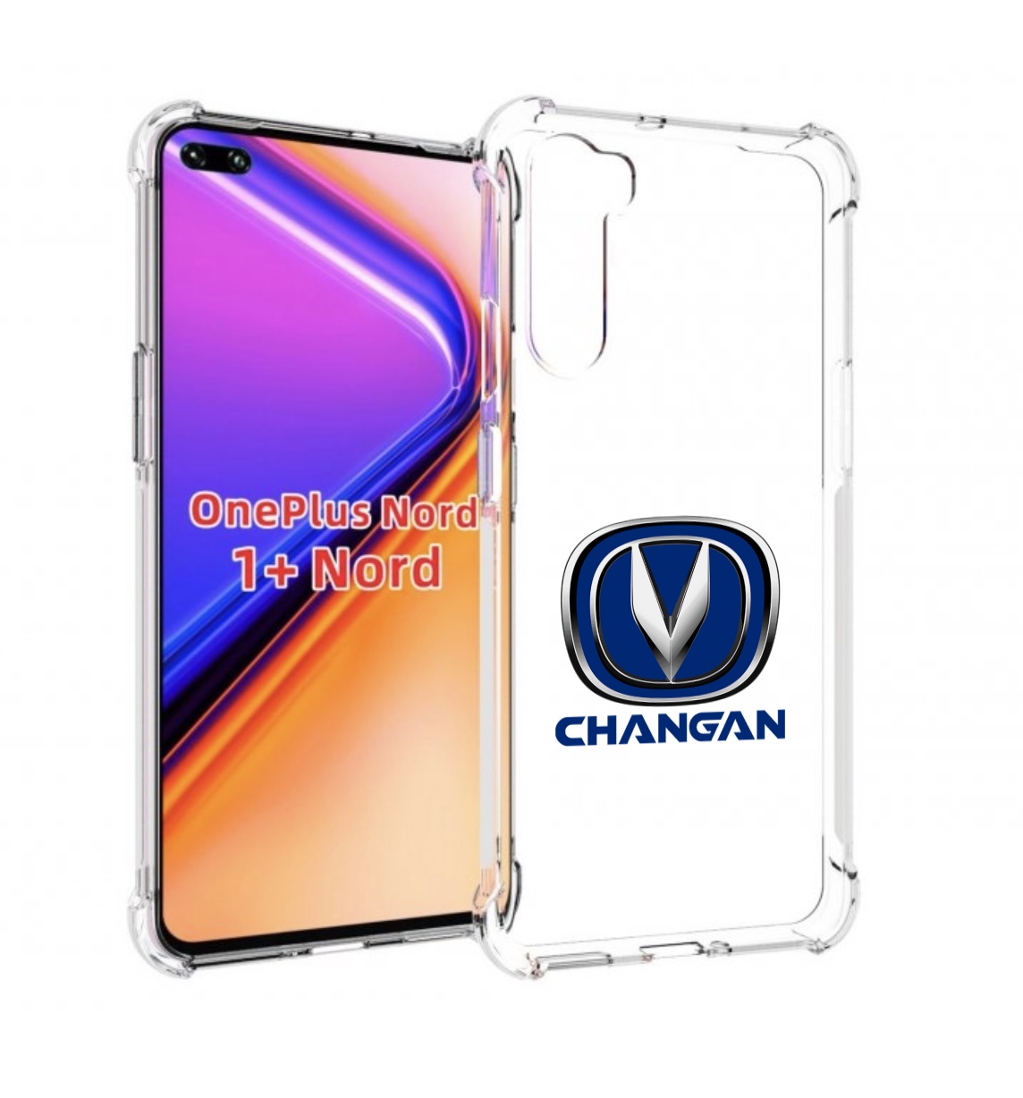 

Чехол MyPads Changan мужской для OnePlus Nord / 1+ Nord (1ая версия), Прозрачный, Tocco