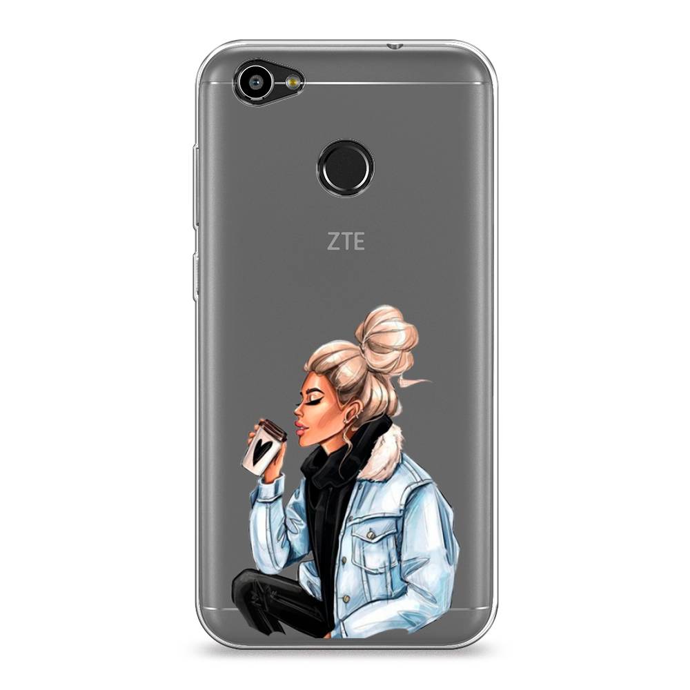 

Чехол Awog на ZTE Blade A6 / ЗТЕ Блэйд A6 "Cute girl", 132350-7
