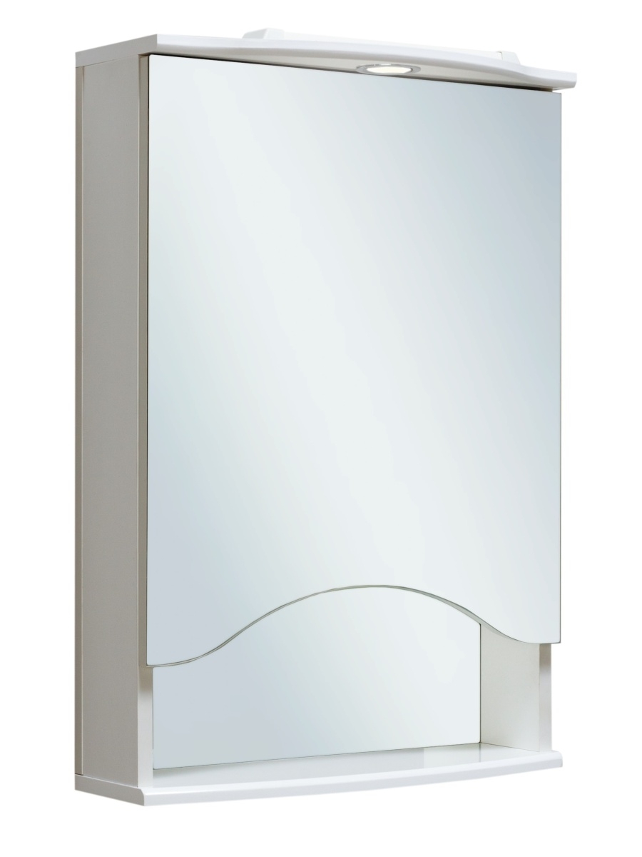 Зеркальный шкаф Руно Runo Фортуна 50, правый зеркальный шкаф руно runo николь 55 левый