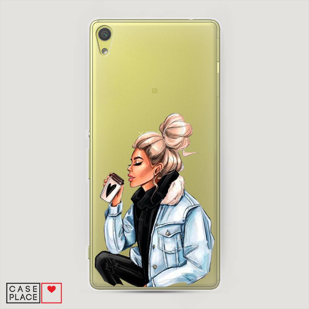 

Чехол Awog на Sony Xperia XA "Cute girl", Разноцветный, 51250-7