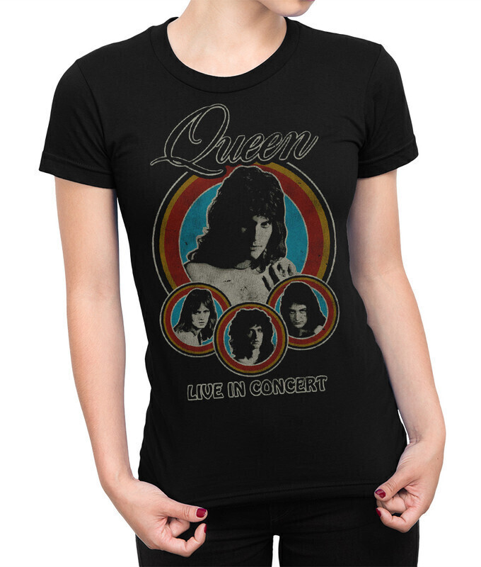

Футболка женская Dream Shirts Queen 10002921 черная 2XL, Queen 10002921