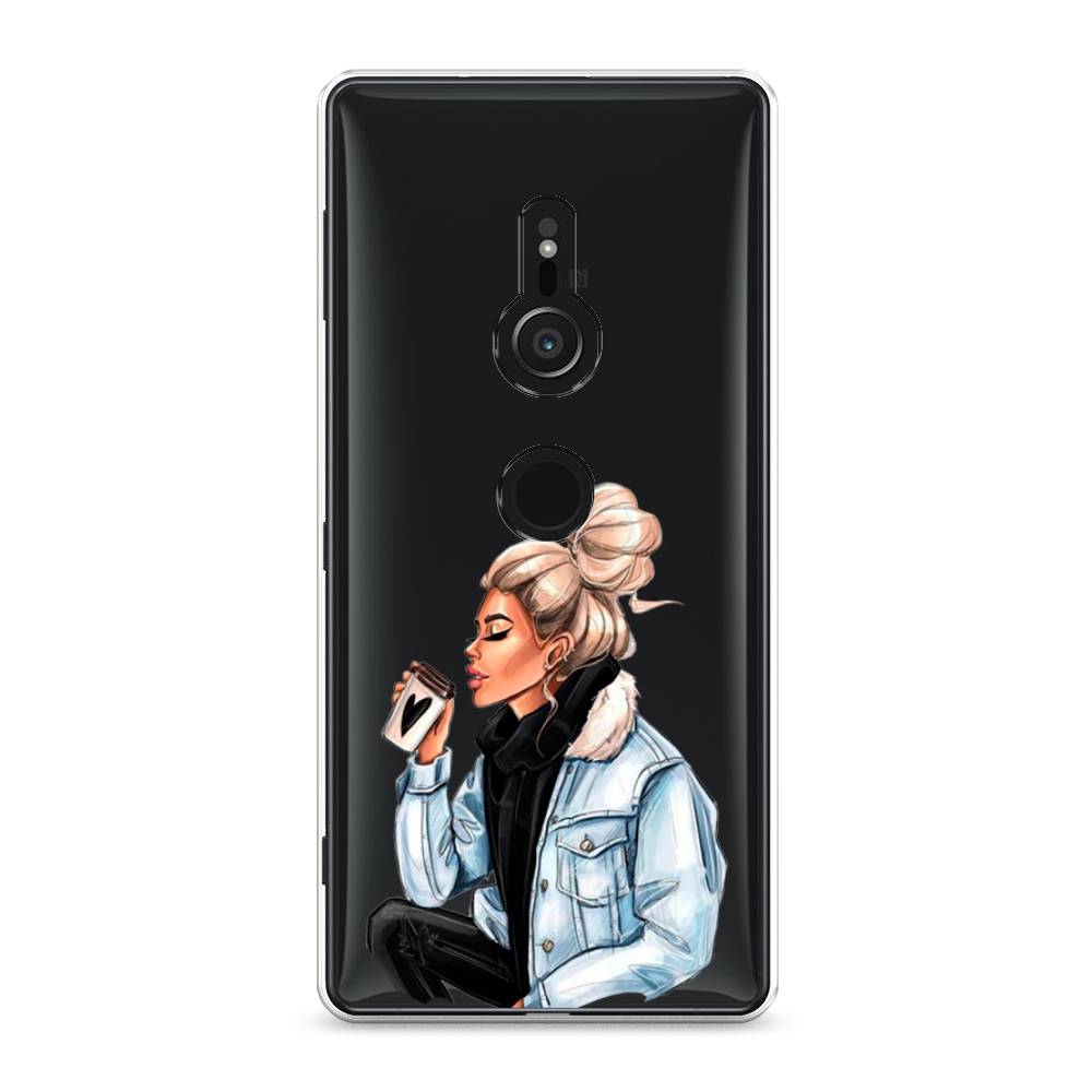 

Чехол Awog на Sony Xperia XZ2 "Cute girl", Разноцветный, 52850-7