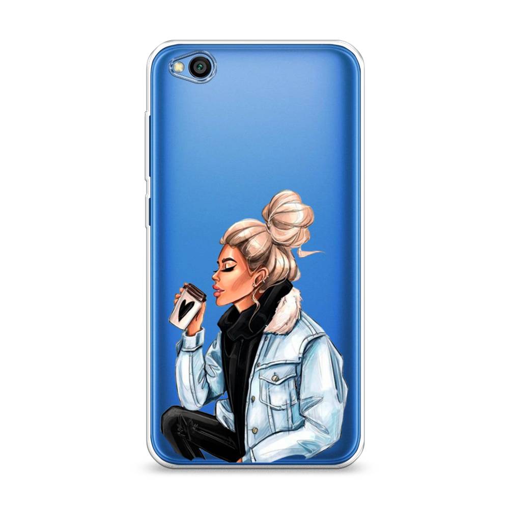 

Чехол Awog на Xiaomi Redmi Go "Cute girl", Разноцветный, 35150-7