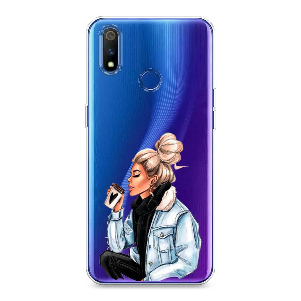 

Чехол Awog на Realme 3 Pro "Cute girl", Разноцветный, 251250-7