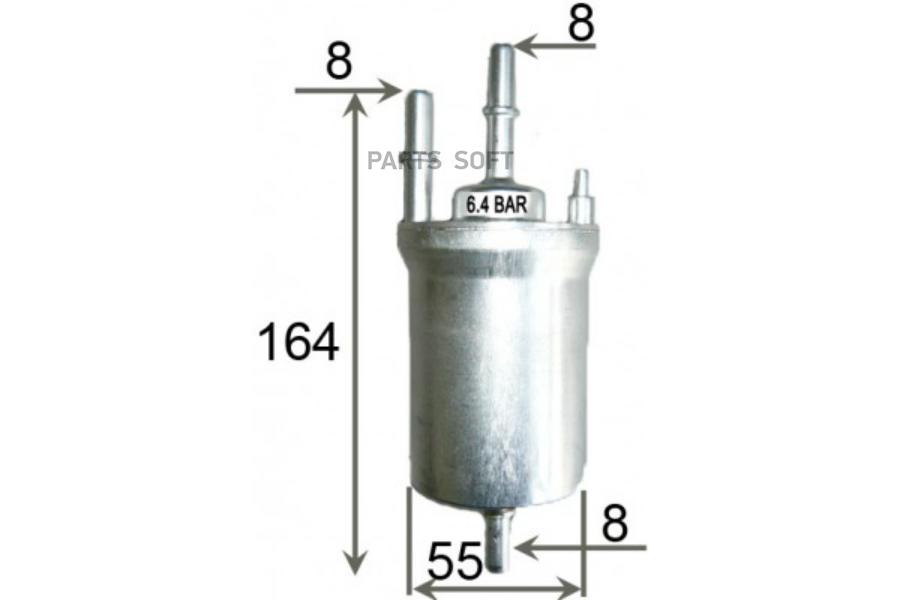 

Azumi Фильтр топливный AZUMI FSP33061B