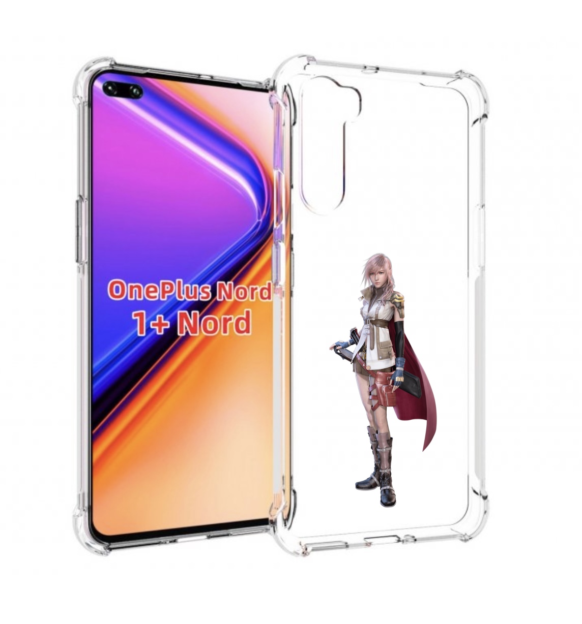 

Чехол MyPads Final-Fantasy для OnePlus Nord / 1+ Nord (1ая версия), Прозрачный, Tocco