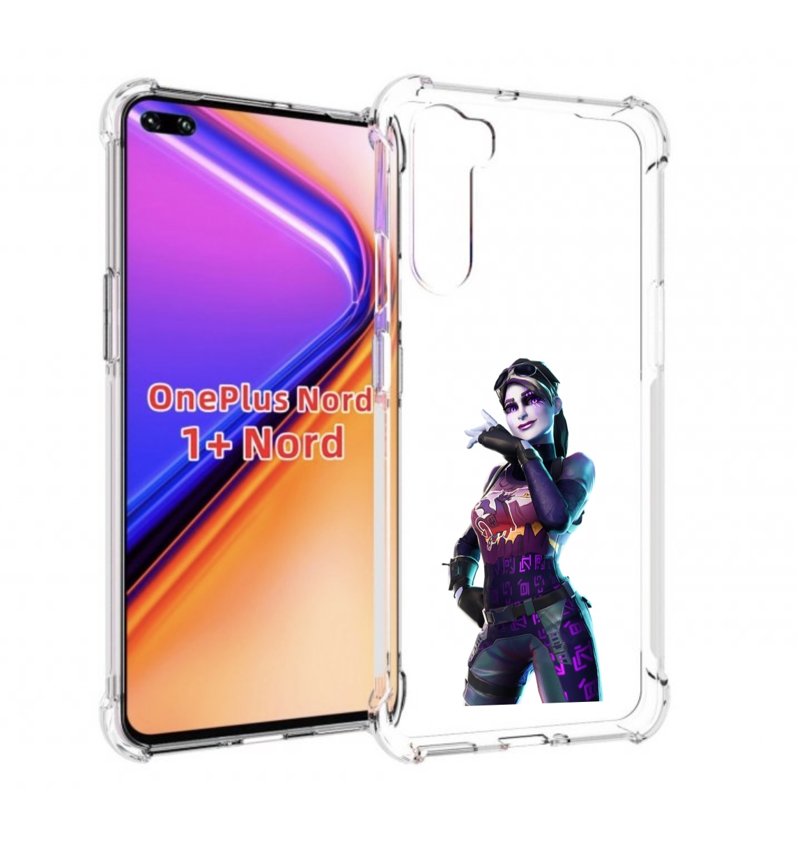 

Чехол MyPads Fortnite-3 для OnePlus Nord / 1+ Nord (1ая версия), Прозрачный, Tocco
