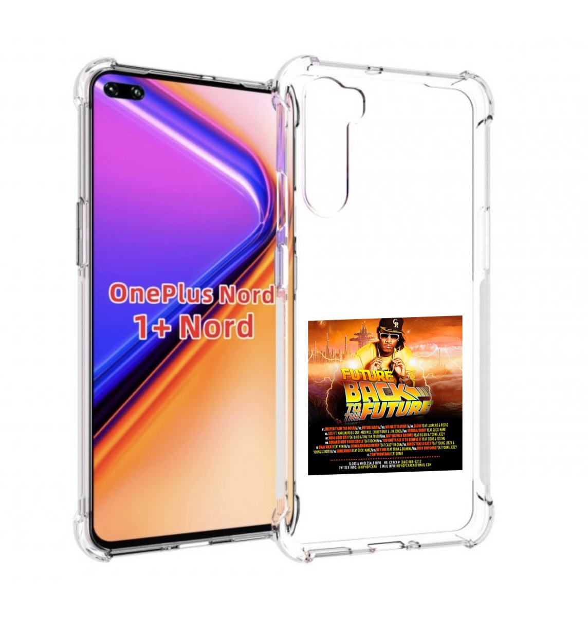 

Чехол MyPads Future - Back To The Future для OnePlus Nord / 1+ Nord (1ая версия), Прозрачный, Tocco