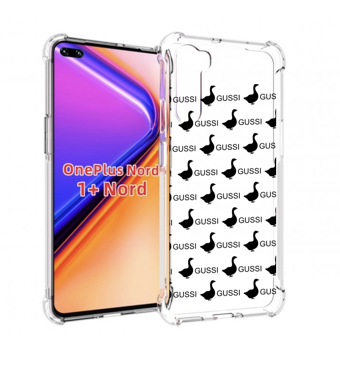 

Чехол MyPads GUSSI для OnePlus Nord / 1+ Nord (1ая версия), Прозрачный, Tocco