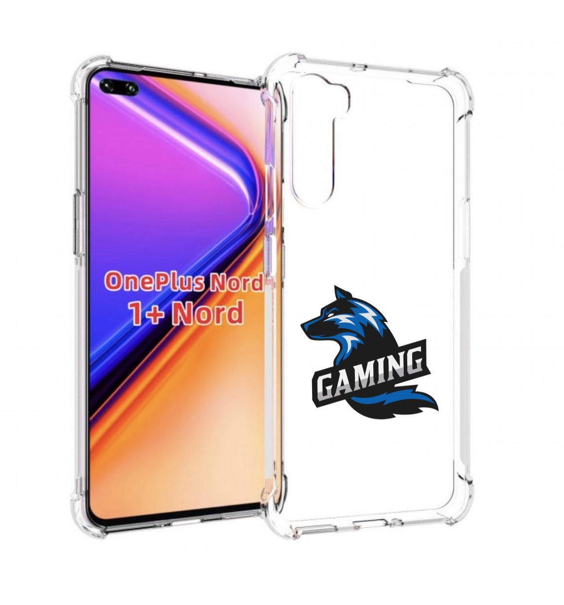 

Чехол MyPads Gaming мужской для OnePlus Nord / 1+ Nord (1ая версия), Прозрачный, Tocco