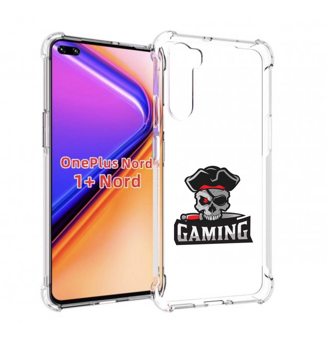 

Чехол MyPads Gaming-2 для OnePlus Nord / 1+ Nord (1ая версия), Прозрачный, Tocco