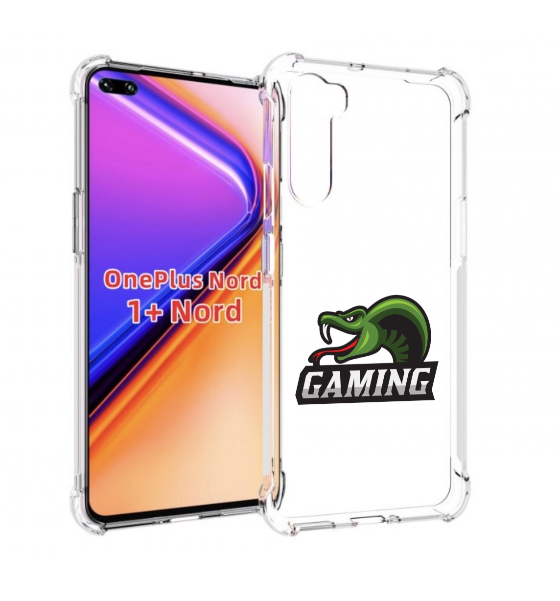 

Чехол MyPads Gaming-3 для OnePlus Nord / 1+ Nord (1ая версия), Прозрачный, Tocco