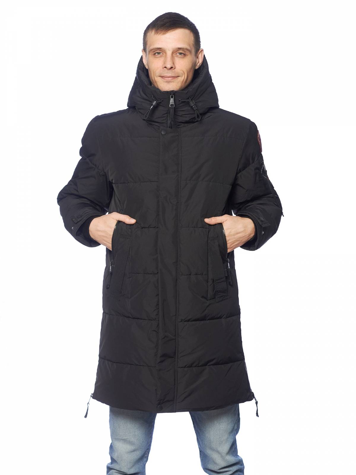 Зимняя куртка мужская Shark Force 4211 черная 56 RU