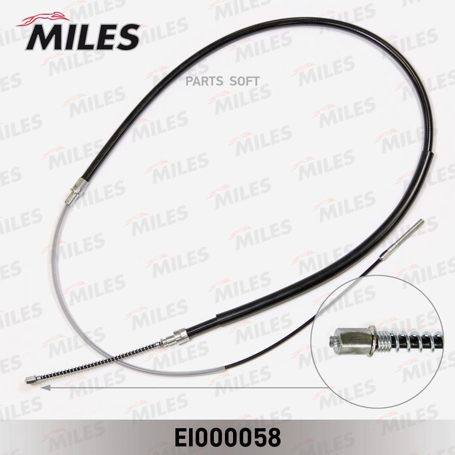 

MILES Трос стояночного тормоза MILES EI000058