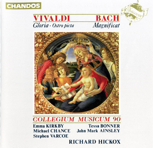 

Vivaldi: Ostro Picta/Gloria. Bach: Magnificat./Collegium Musicum 90 Richard Hickox (1 CD)