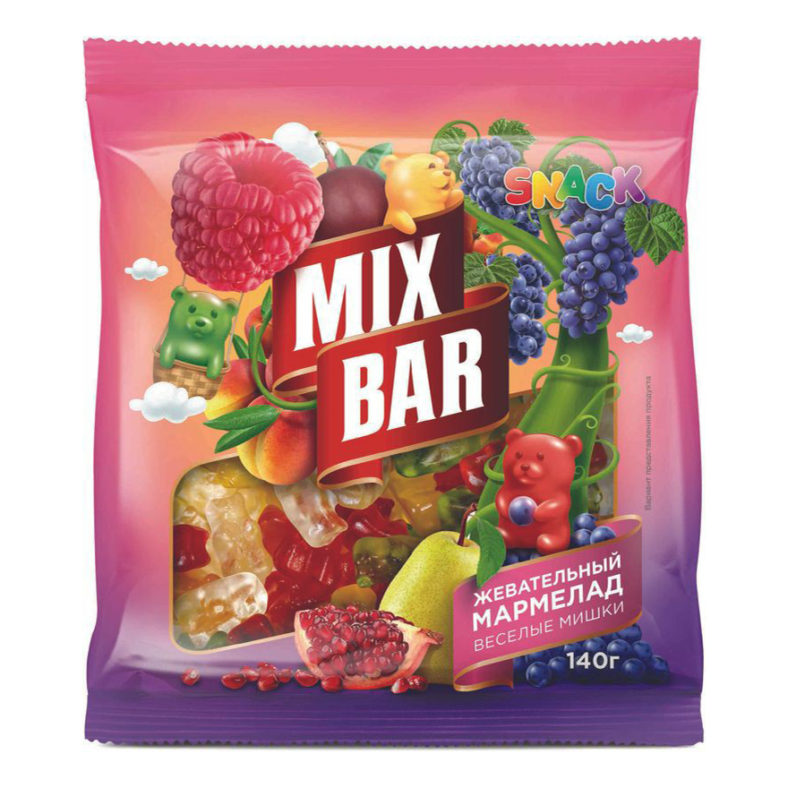 

Мармелад Mixbar Веселые мишки 140 г