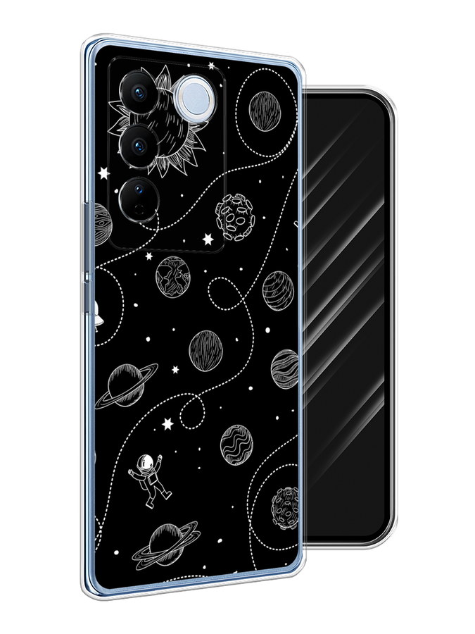 

Чехол Awog на Vivo V27/V27 Pro "В невесомости", Бежевый, 268550-4