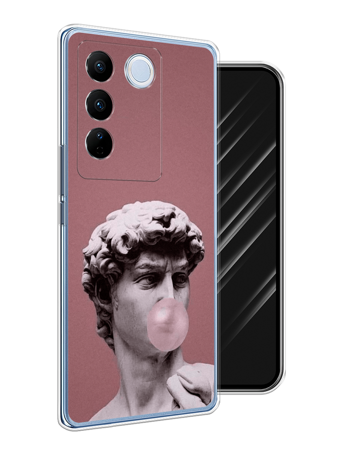 

Чехол Awog на Vivo V27/V27 Pro "Modern David", Синий, 268550-9