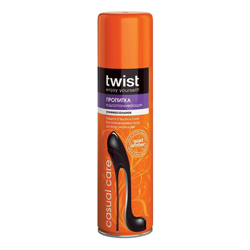 

Пропитка водоотталкивающая универсальная для всех типов кожи Twist Casual Care 250 мл