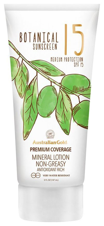 

Солнцезащитный лосьон Australian Gold Botanical Sunscreen SPF 15, 147 мл