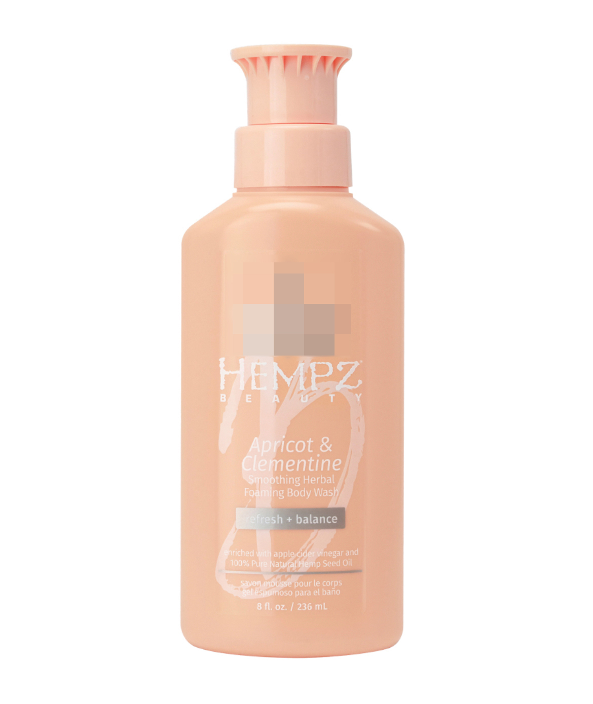 Гель-мусс для душа Hempz Apricot & Clementine абрикос и клементин 236 мл bioderma atoderm гель мусс интенсив 500 мл