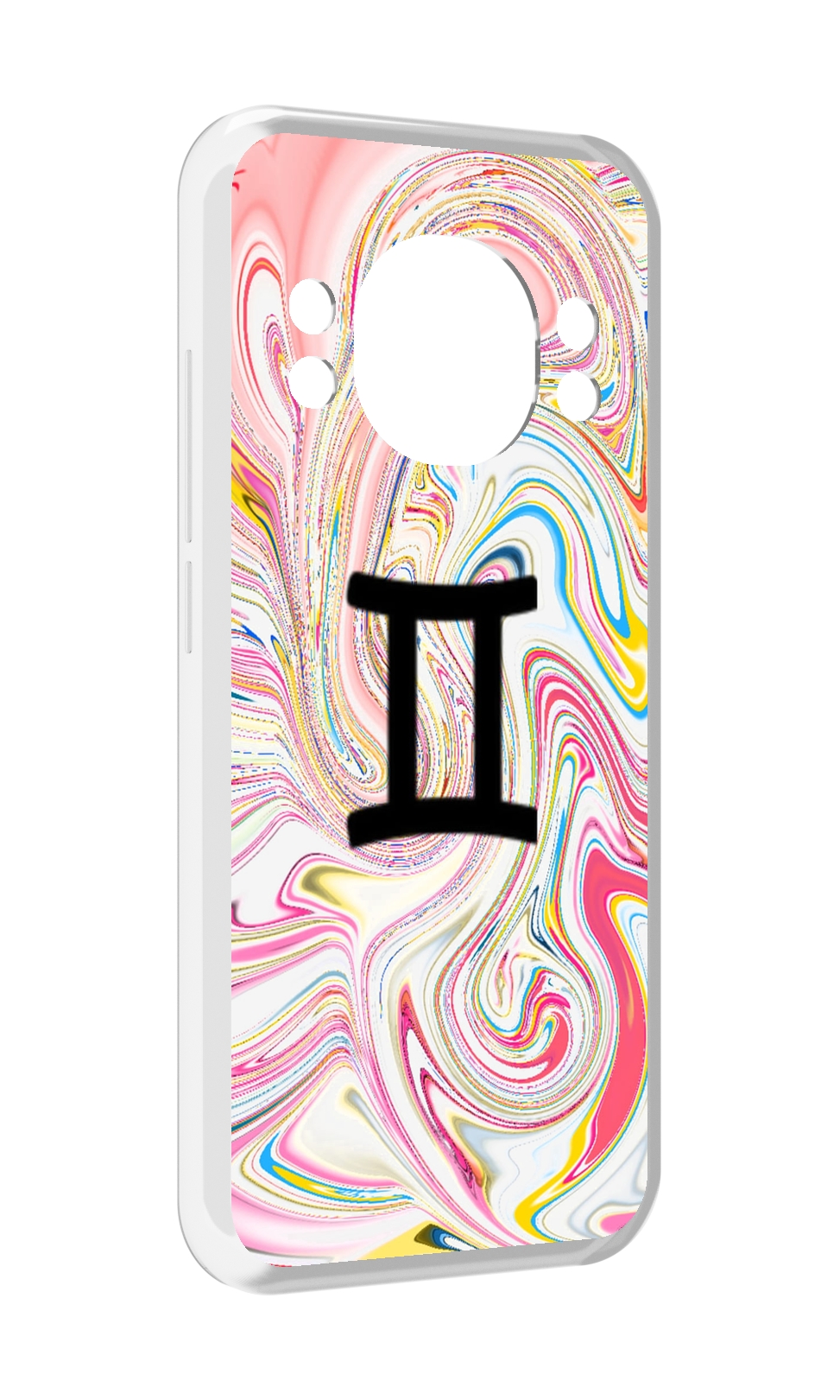 

Чехол MyPads знак зодиака близнецы 2 для Doogee S98 / S98 Pro, Прозрачный, Tocco