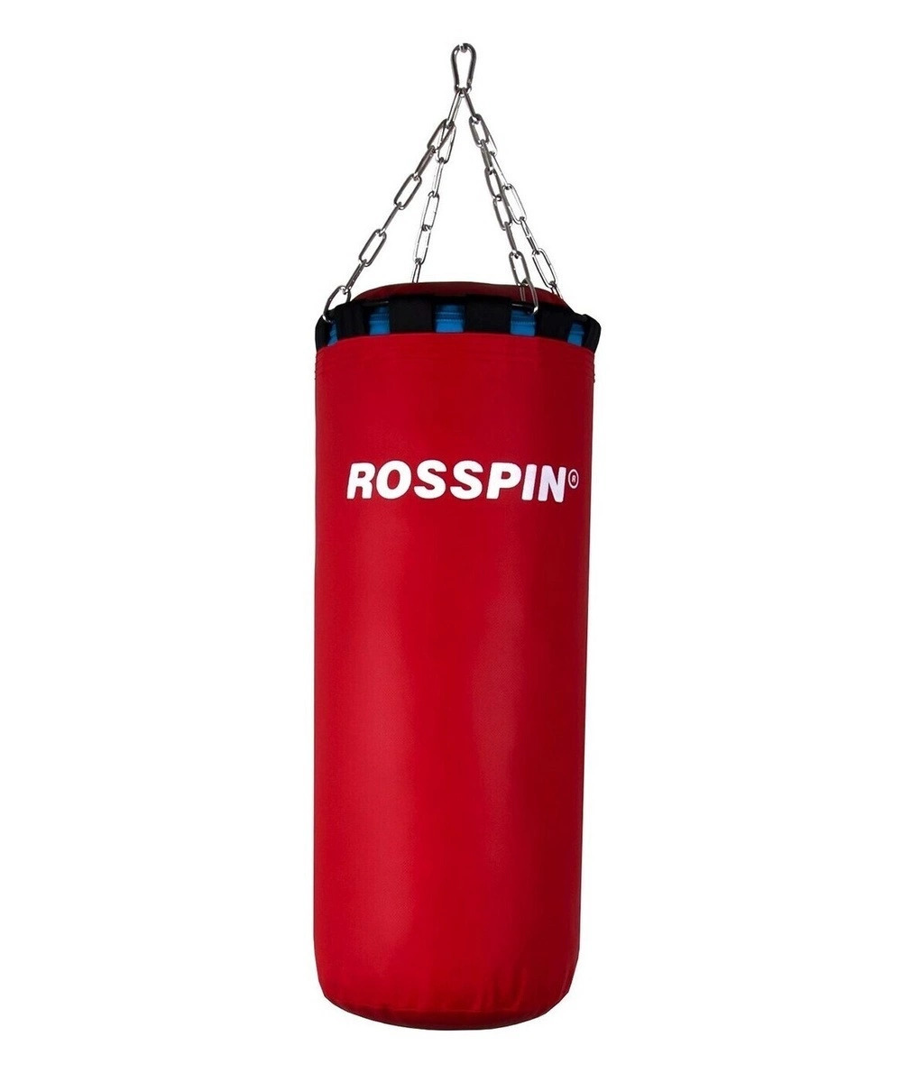 фото Боксерский мешок, 10 кг, пвх, песок и опилки, красный. rosspin
