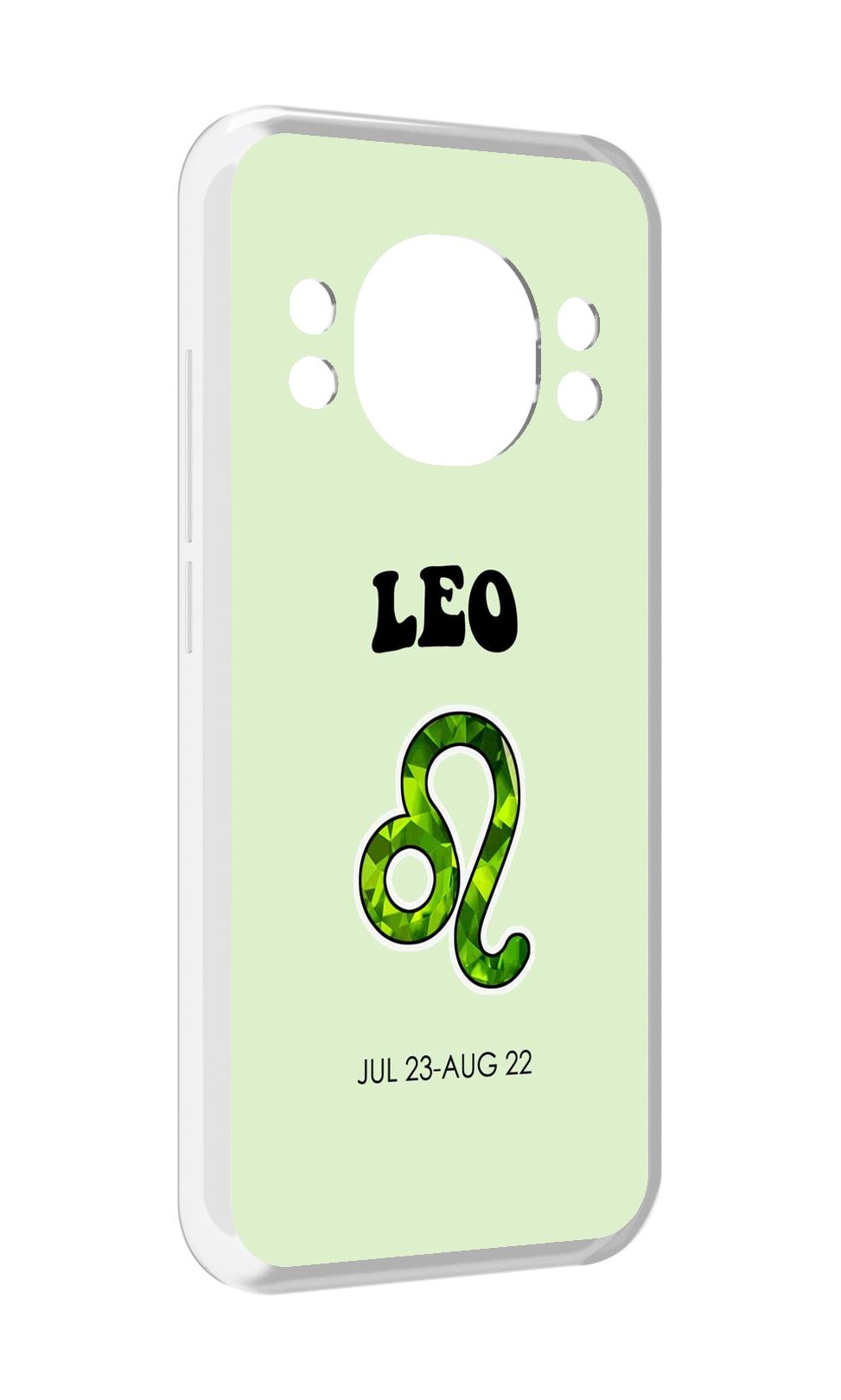 

Чехол MyPads знак зодиака лев 1 для Doogee S98 / S98 Pro, Прозрачный, Tocco