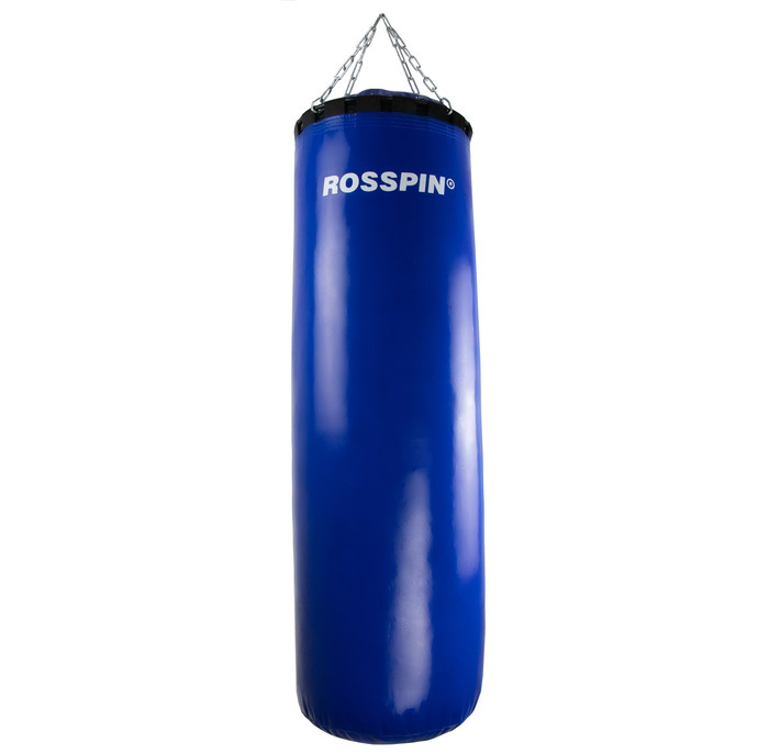 фото Боксерский мешок, 65 кг, пвх, песок и опилки, синий. rosspin