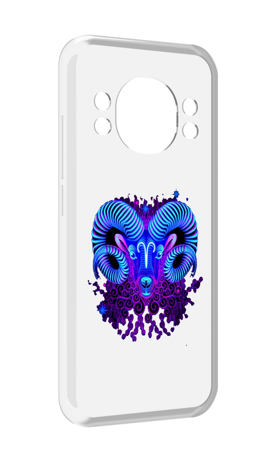 

Чехол MyPads знак зодиака овен 2 для Doogee S98 / S98 Pro, Прозрачный, Tocco